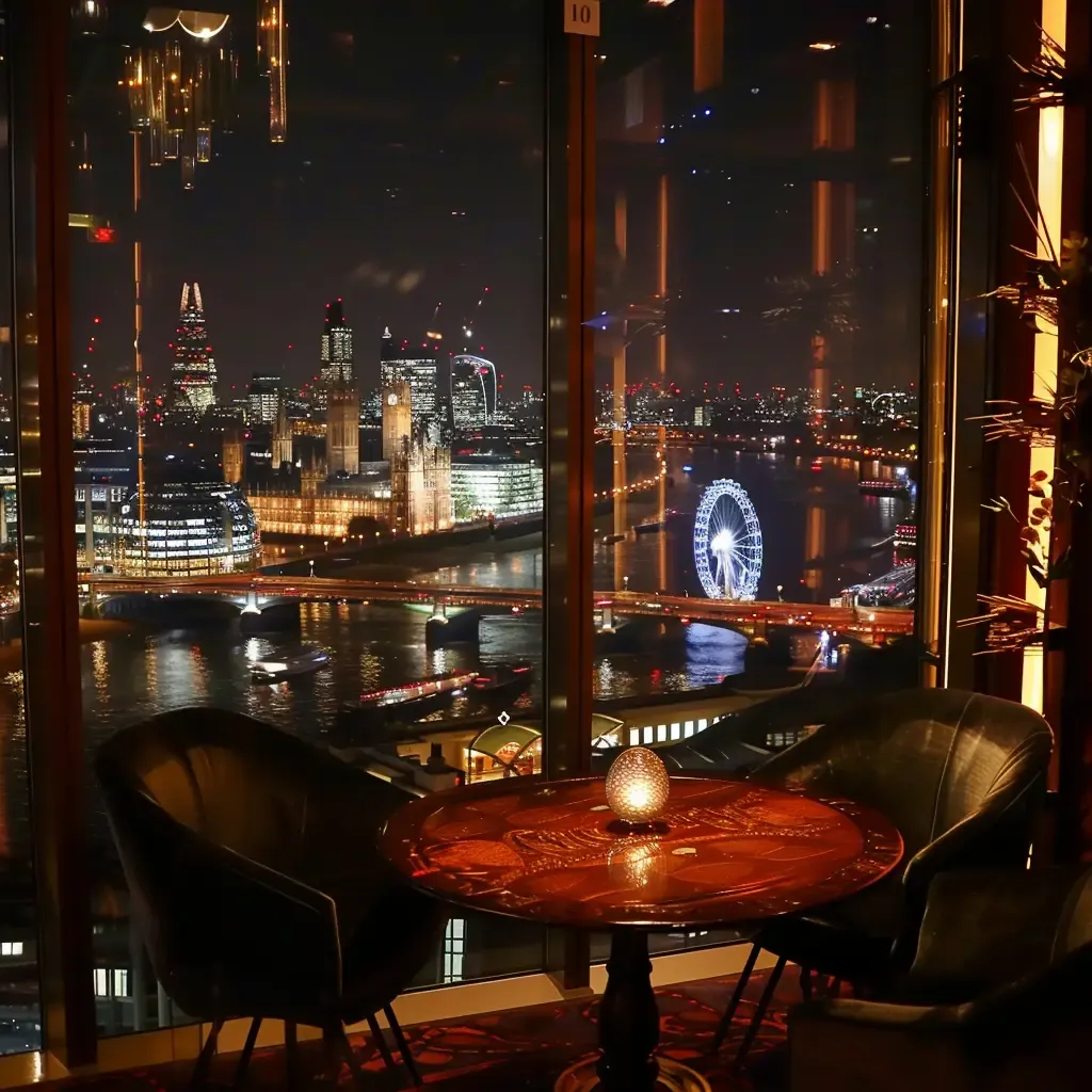 view from the Gong Bar