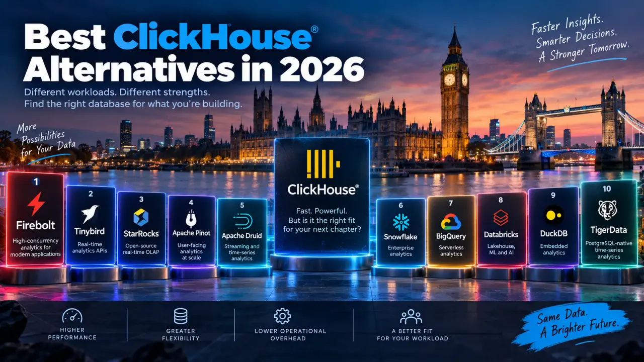 best ClickHouse alternative 2026