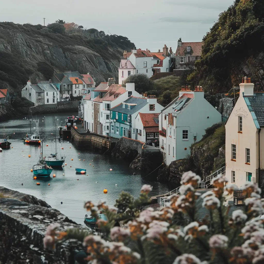 Scenic view of a popular UK holiday destination, showcasing its unique charm and beauty.