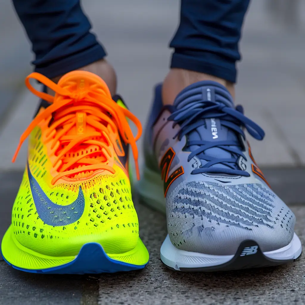 nike pegasus vs new balance running shoes